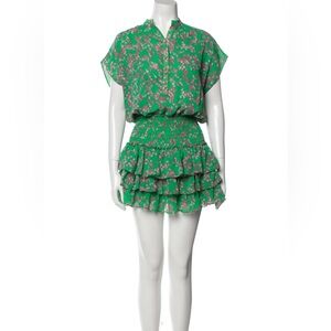 MISA Los Angeles Printed Mini Dress